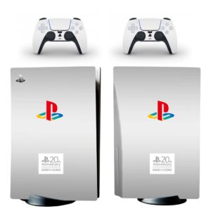 Colorful PlayStation Symbol PS5 Skin Sticker Decal