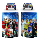 UEFA Champions League Soccer Players PS5 Skin Sticker Decal