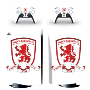 Middlesbrough F.C. PS5 Skin Sticker Decal