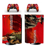 Red Dead Redemption 2 PS5 Skin Sticker Decal Design 2