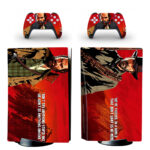 Red Dead Redemption 2 PS5 Skin Sticker Decal Design 3