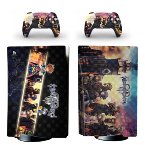 Kingdom Hearts III PS5 Skin Sticker Decal Design 4