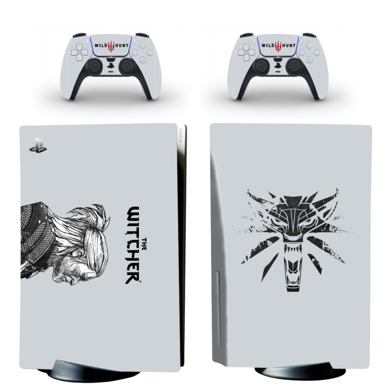 The Witcher 3: Wild Hunt PS5 Skin Sticker Decal Design 6