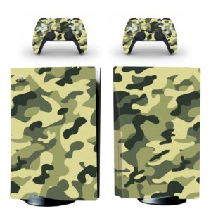Abstract Army Camouflage Pattern PS5 Skin Sticker Decal