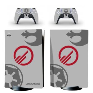 Star Wars PS5 Skin Sticker And Controllers Design 1