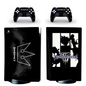 Kingdom Hearts III PS5 Skin Sticker And Controllers Design 1