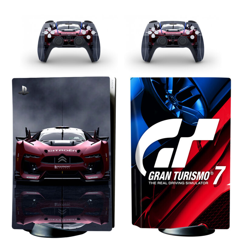 Gran Turismo 7 PS5 Skin Sticker Decal