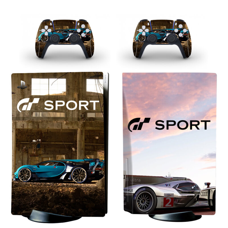 Gran Turismo Sport PS5 Skin Sticker And Controllers