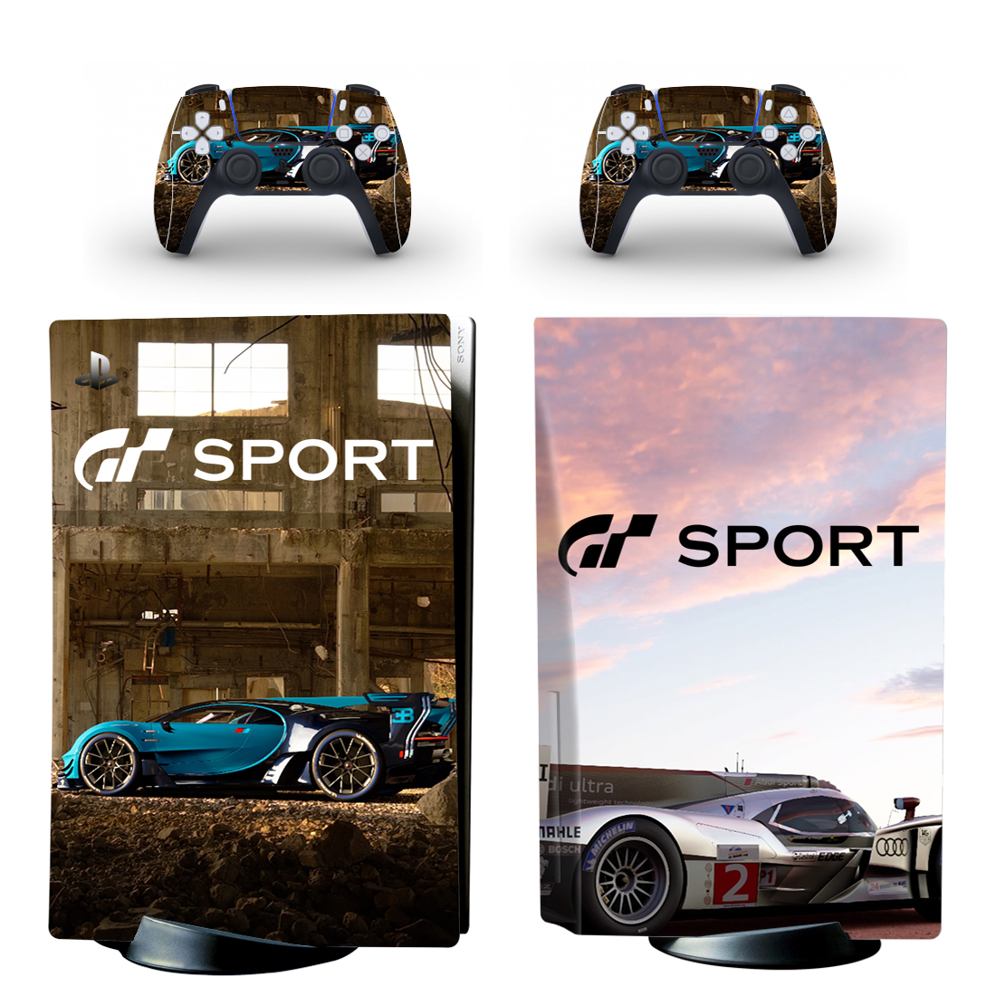 Gran Turismo Sport PS5 Skin Sticker And Controllers