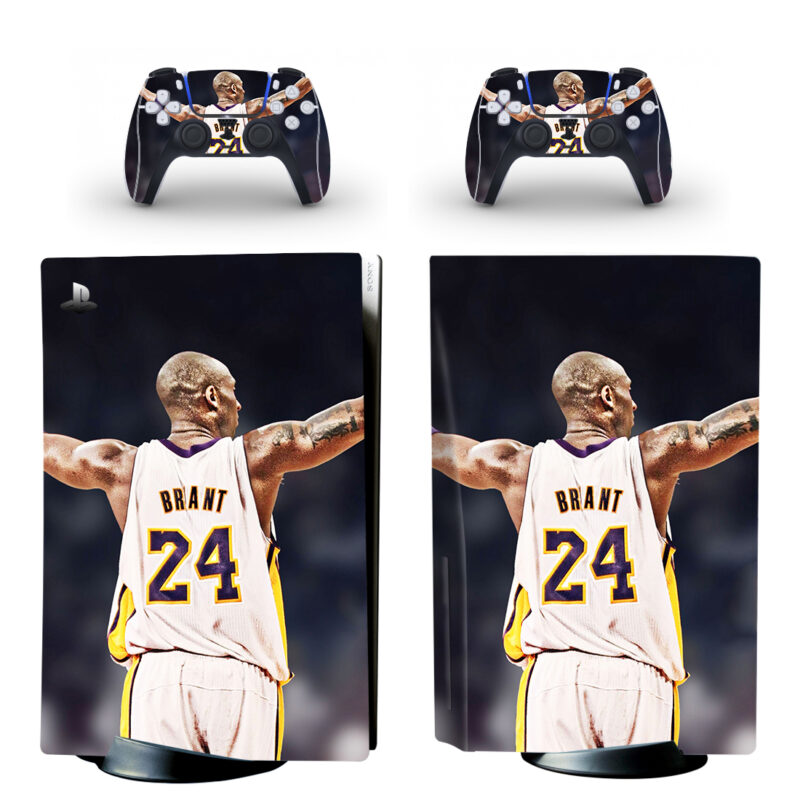 Celebrating MVP Kobe Bryant 24 PS5 Skin Sticker Decal