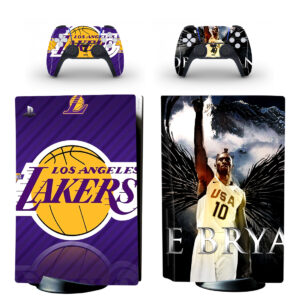 Los Angeles Lakers And Kobe Bryant PS5 Skin Sticker Decal