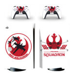 Star Wars Red Squadron PS5 Skin Sticker Decal
