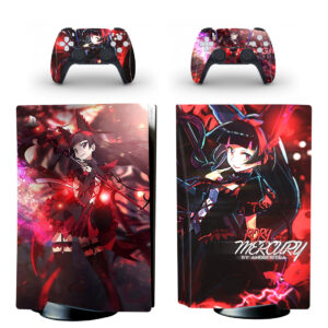 Rory Mercury By Andresfera PS5 Skin Sticker Decal