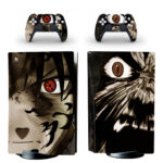 Naruto Sasuke Uchiha Curse Mark Vs Fox PS5 Skin Sticker Decal