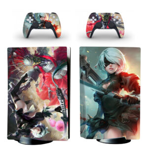 NieR:Automata PS5 Skin Sticker And Controllers Design 1