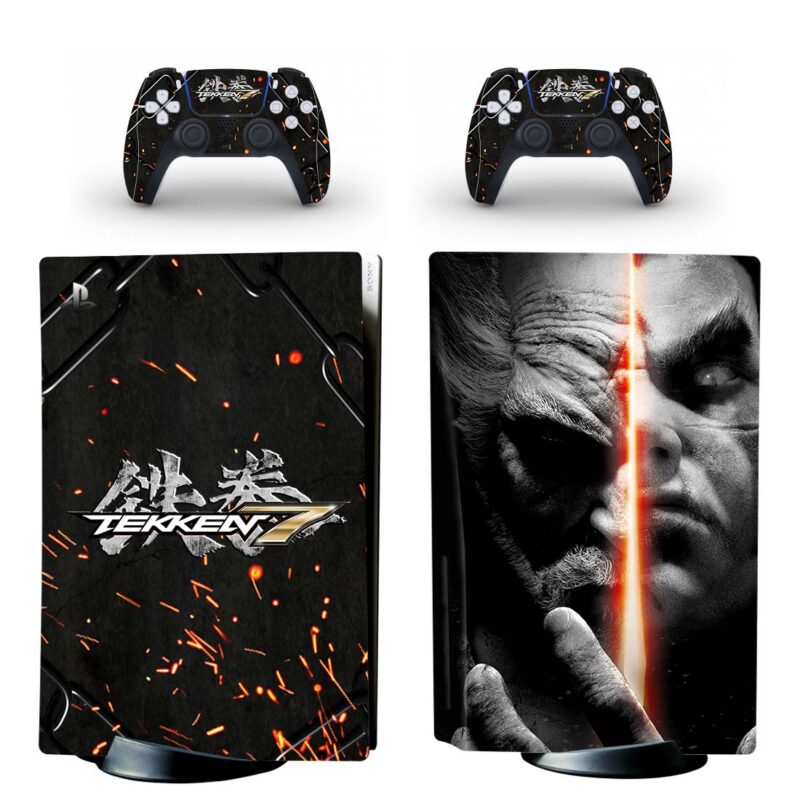 Tekken 7 PS5 Skin Sticker Decal