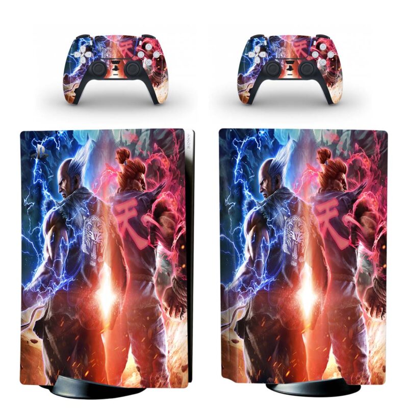 Tekken 7: Fated Retribution PS5 Skin Sticker Decal Design 1