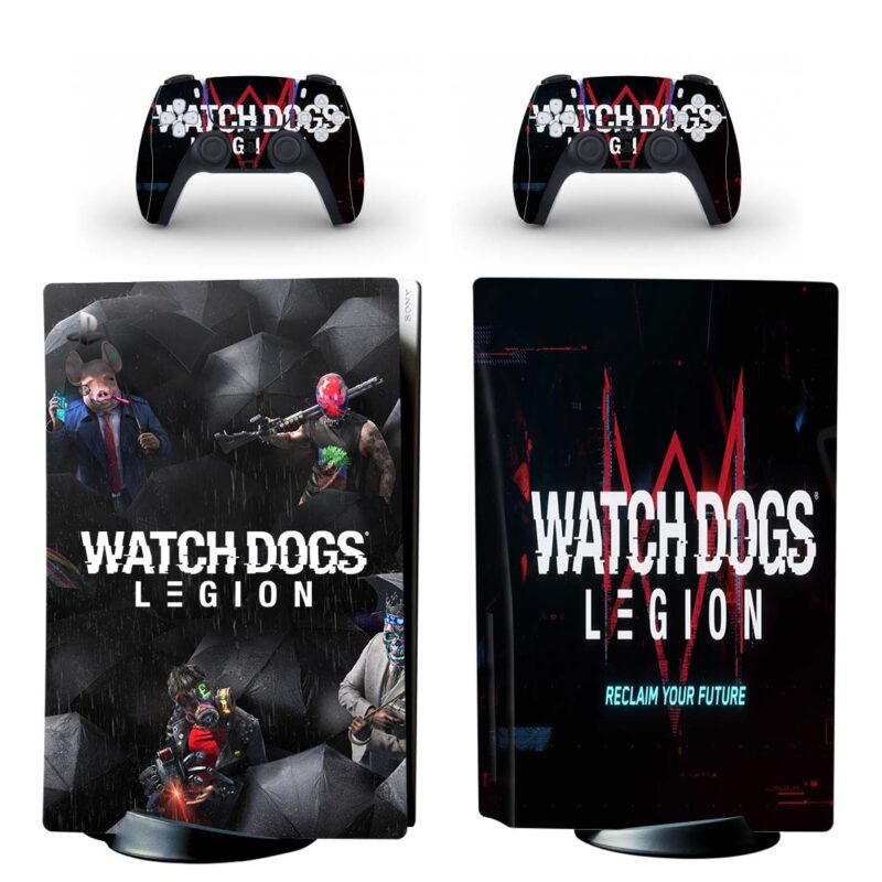 Watch Dogs: Legion Reclaim Your Future PS5 Skin Sticker Decal