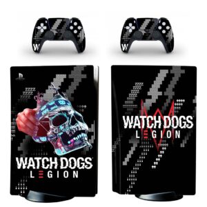 Watch Dogs: Legion PS5 Skin Sticker Decal Design 1