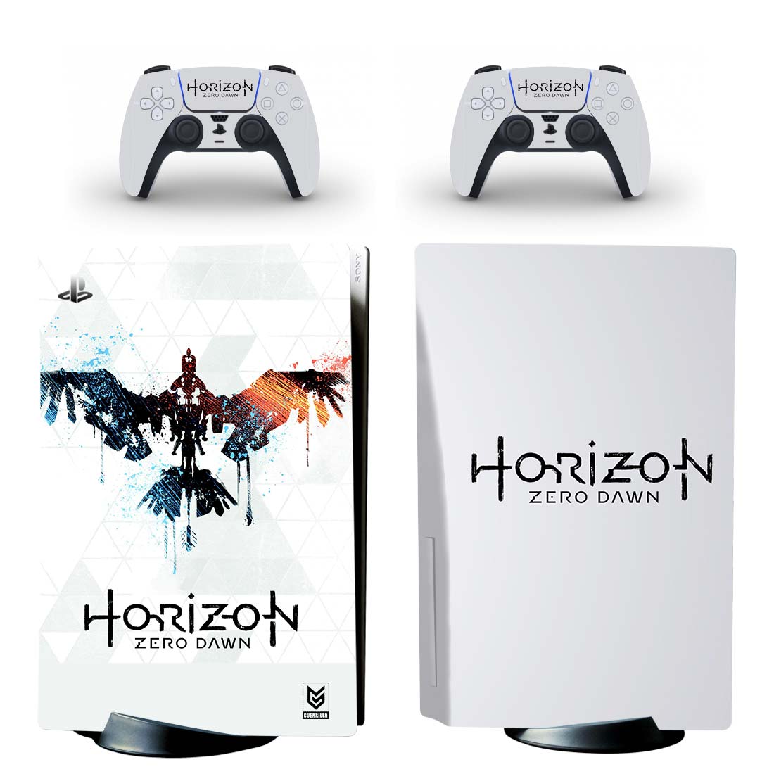 Horizon Zero Dawn PS5 Skin Sticker And Controllers