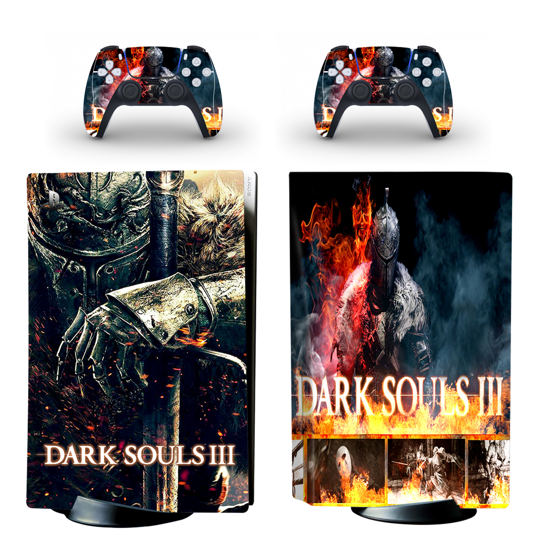 Dark Souls III PS5 Skin Sticker Decal