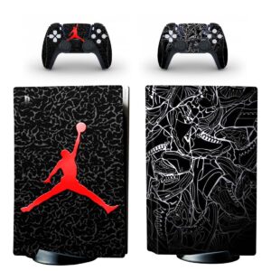 Air Jordan Jumpman PS5 Skin Sticker And Controllers