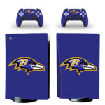 Baltimore Ravens Symbol PS5 Skin Sticker Decal