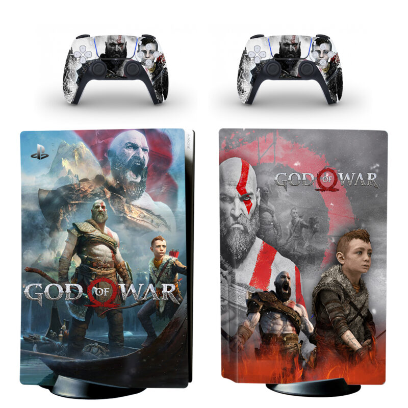 God Of War PS5 Skin Sticker Decal Design 5