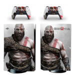 God Of War Kratos PS5 Skin Sticker Decal Design 1