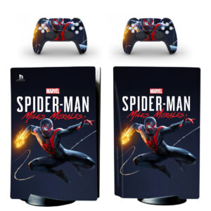 Marvel's Spider-Man: Miles Morales PS5 Skin Sticker And Controllers