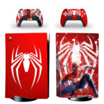 Marvel's Spider-Man Splash Painting PS5 Skin Sticker And Controllers