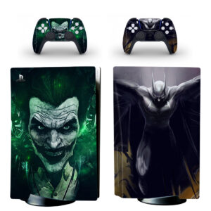 Joker And Batman Art PS5 Skin Sticker Decal