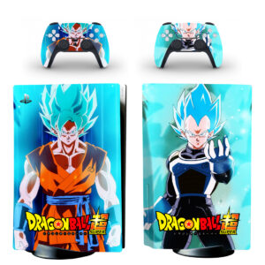 Dragon Ball Super Son Goku And Vegeta PS5 Skin Sticker Decal