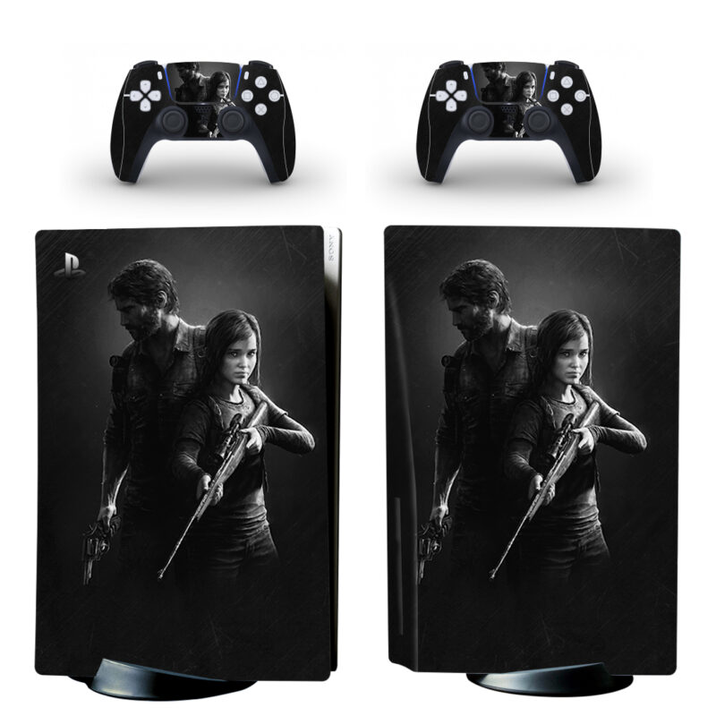 The Last Of Us Remastered PS5 Skin Sticker And Controllers