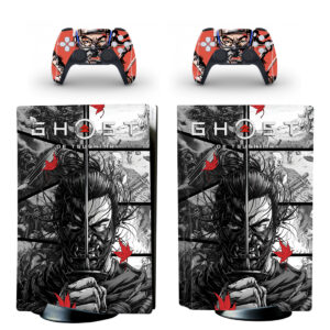 Ghost Of Tsushima PS5 Skin Sticker Decal Design 2