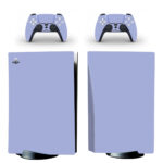 Pale Blue Color PS5 Skin Sticker Decal