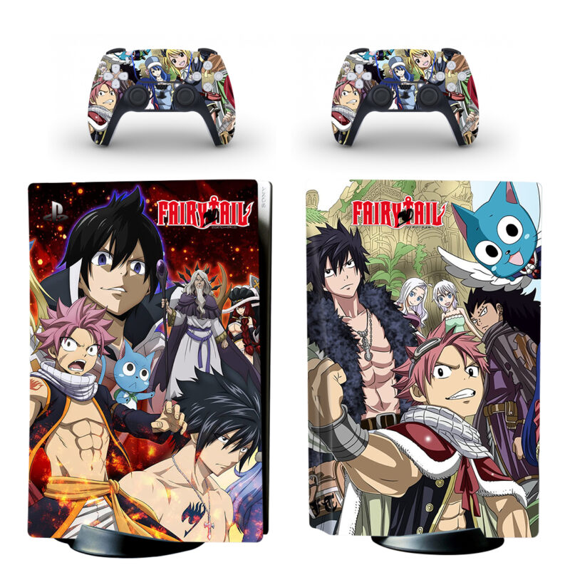 Fairy Tail PS5 Skin Sticker Decal