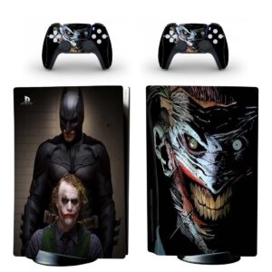 Batman And Joker PS5 Skin Sticker Decal