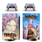 Fairy Tail PS5 Skin Sticker And Controllers Design 1