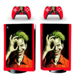 Comic Joker PS5 Skin Sticker Decal