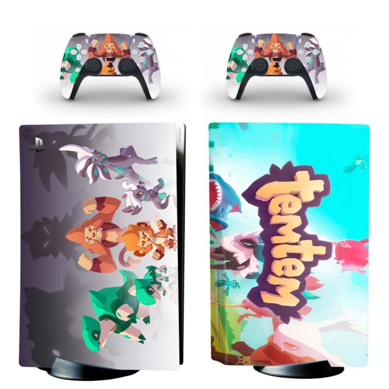 Temtem PS5 Skin Sticker Decal