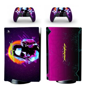 Cyberpunk 2077 Keanu Reeves PS5 Skin Sticker Decal