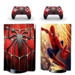 Spider-Man PS5 Skin Sticker And Controllers Design 1