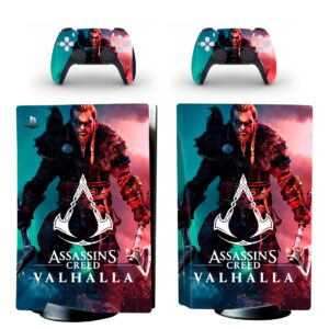 Assassin’s Creed Valhalla PS5 Skin Sticker And Controllers Design 4