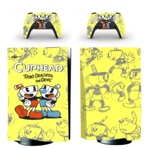 Cuphead PS5 Skin Sticker Decal