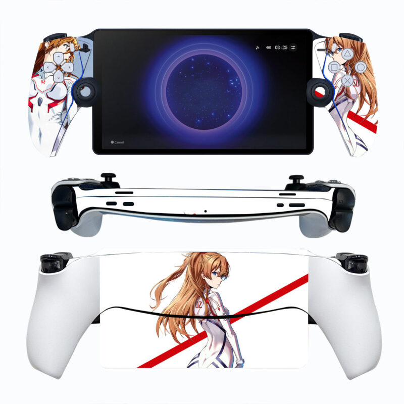 Anime Asuka Shikinami Langley PS Portal Skin Sticker