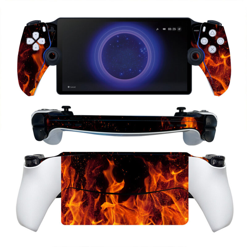 Abstract Fire Flame PS Portal Skin Sticker