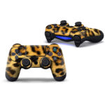 Cheetah Fur PS4 Controller Skin Sticker Decal