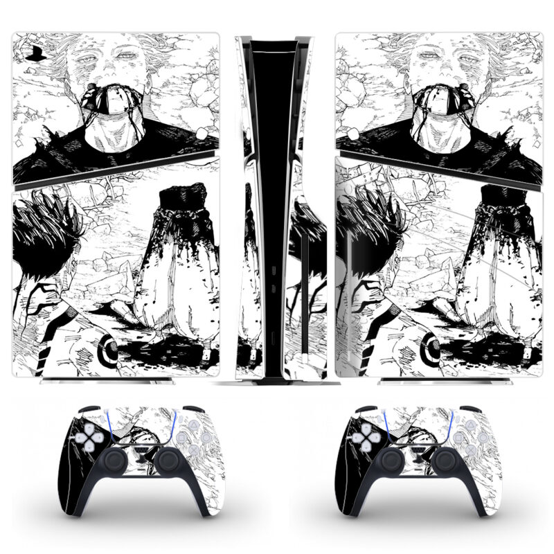 Satoru Gojo PS5 Slim Skin Sticker Cover