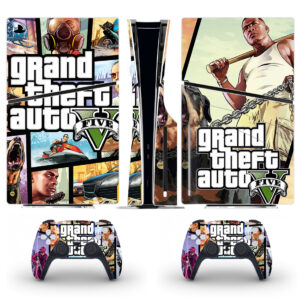 Grand Theft Auto V PS5 Slim Skin Sticker Cover Design 3